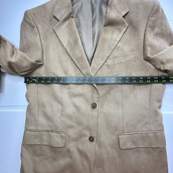 Allen Flusser sports coat. Size 40 regular.‎ Tan color. - Picture 7 of 7